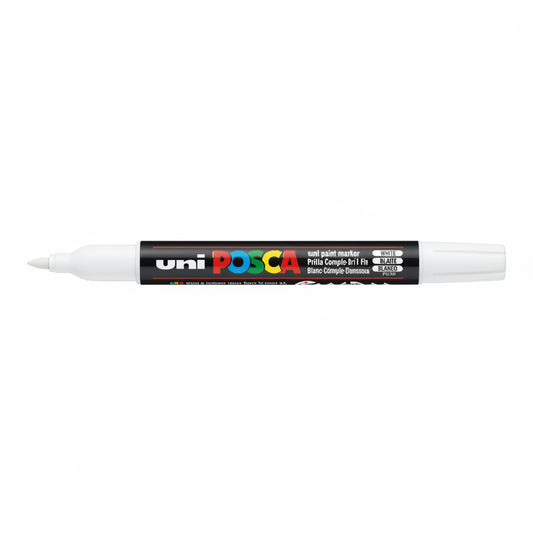 POSCA MARKER WIT (3 mm)
