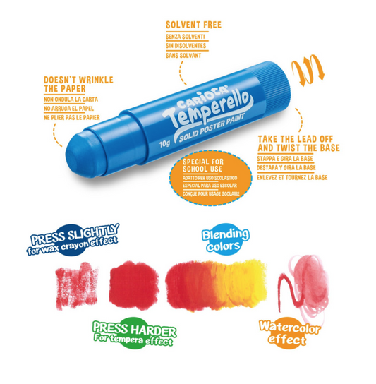 VERFSTIFTEN (  6 NEONKLEUREN)