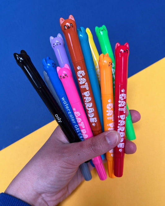 CATPARADE WATERVERF-KRIJTJES