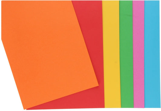 BLOK GEKLEURD PAPIER